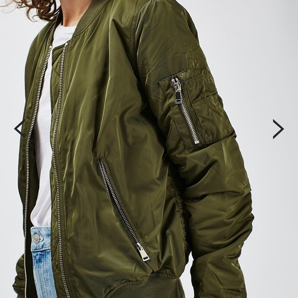 Topshop MA1 Bomber Jacket - Picture 3 of 5